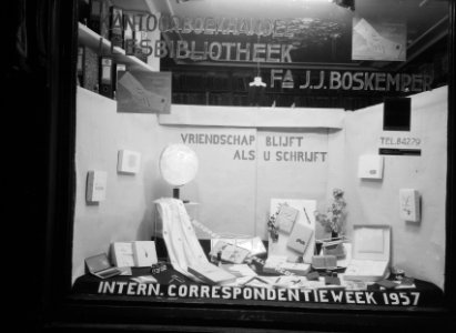 Etalage Fa. Boskemper (opdracht), Bestanddeelnr 909-0265