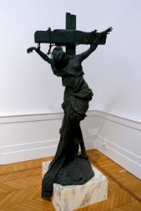 Eulalia christiana, by Emilio Franceschi, 1880 - Galleria nazionale d'arte moderna - Rome, Italy - DSC05225