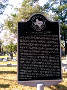 EugeneThomasHeinerGlenwoodTXMarker