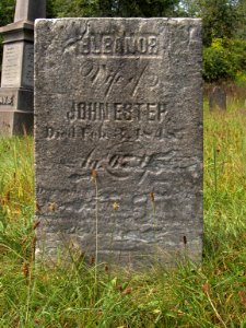 Estep (Eleanor), Bethany Cemetery, 2015-08-30, 01