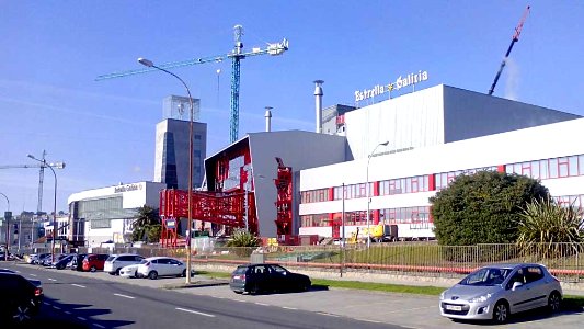 Estrella Galicia en obras A Grela