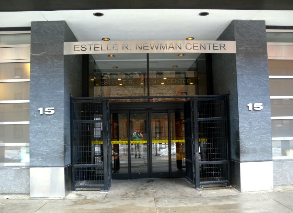 Estelle R Newman Center JGftB jeh