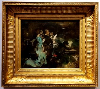 Estudo para Concerto de amadores (1882) by Columbano Bordalo Pinheiro