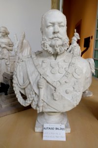 Eugenio Emanuele di Savoia-Villafranca, Prince of Carignano, maquette by Alfonso Balzico, 1860-1867 - Galleria nazionale d'arte moderna - Rome, Italy - DSC05414