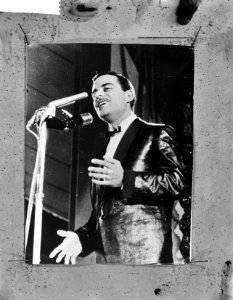Eurovisie Songfestival 1963 in Londen Jose Guardiola voor Spanje, Bestanddeelnr 914-9528