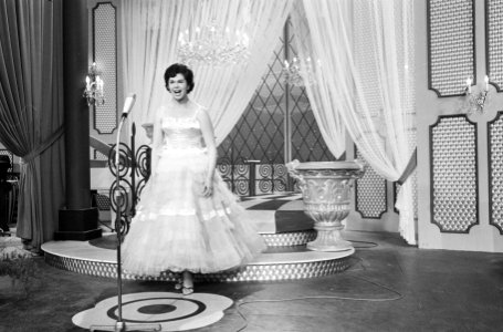 Eurovisie Songfestival 1962 te Luxemburg, voor Oostenrijk Eleonore Schwarz, Bestanddeelnr 913-6596