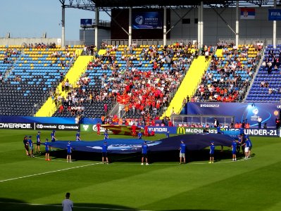 EuroU21 2017 Serbia-Macedonia Bydgoszcz10