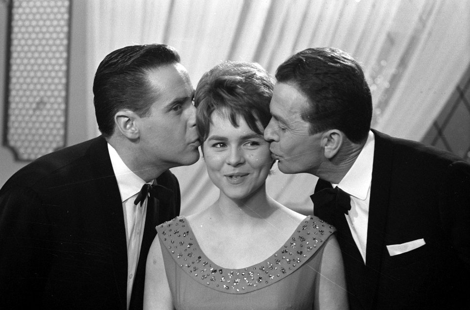 Eurovisie Songfestival 1962 te Luxemburg, De Spelbrekers met Conny Froboes, Bestanddeelnr 913-6615