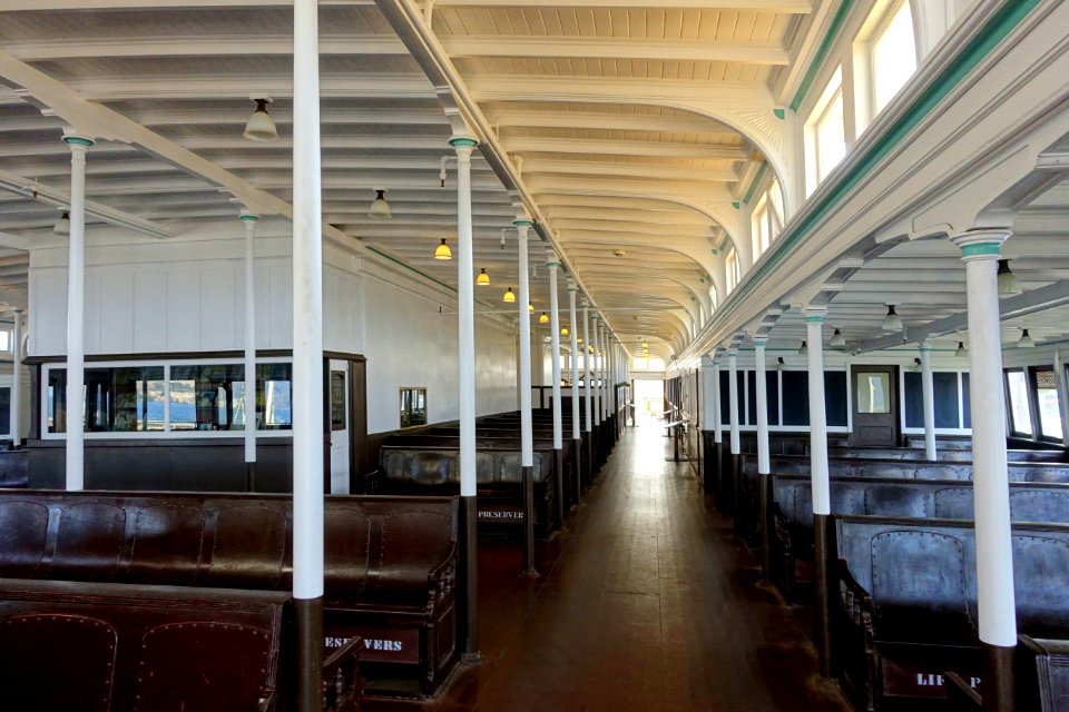Eureka interior - Hyde Street Pier - San Francisco, CA - DSC02130