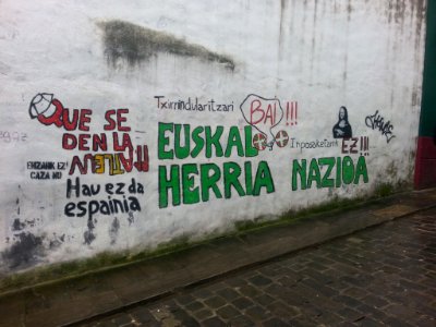 Euskal Herria Nazioa graffiti photo