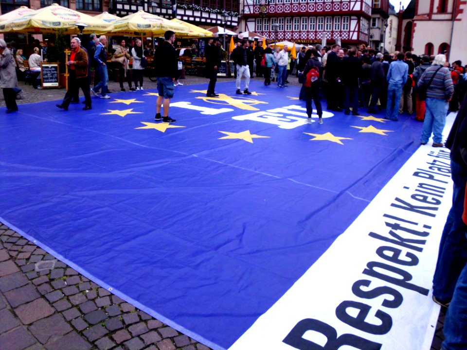 EU-Wahlveranstaltung Martin Schulz in Frankfurt am Main 13