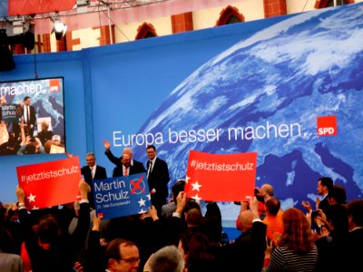 EU-Wahlveranstaltung Martin Schulz in Frankfurt am Main 7