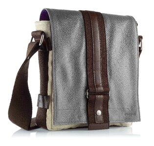 Leather grey man