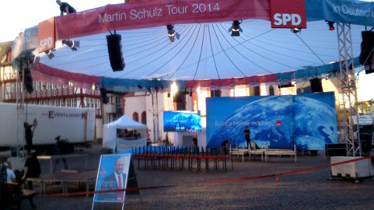 EU-Wahlveranstaltung Martin Schulz in Frankfurt am Main 1