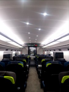Eurostar - Train interior