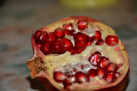 Red seeds fruit