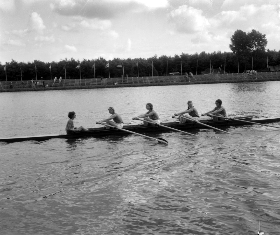 Europese roeikampioenschappen dames Bosbaan, dames dubbel vier Nederland, Bestanddeelnr 916-7134