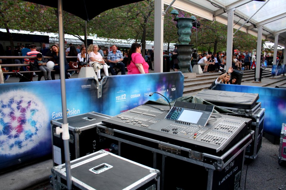 Eurovision Village 2016 sound board
