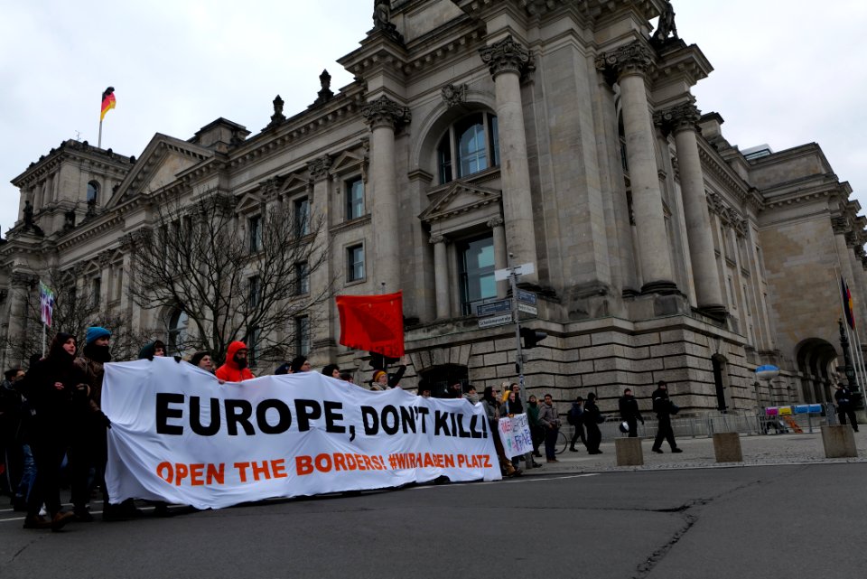 Europe dont kill demonstration Berlin 2020-03-07 66