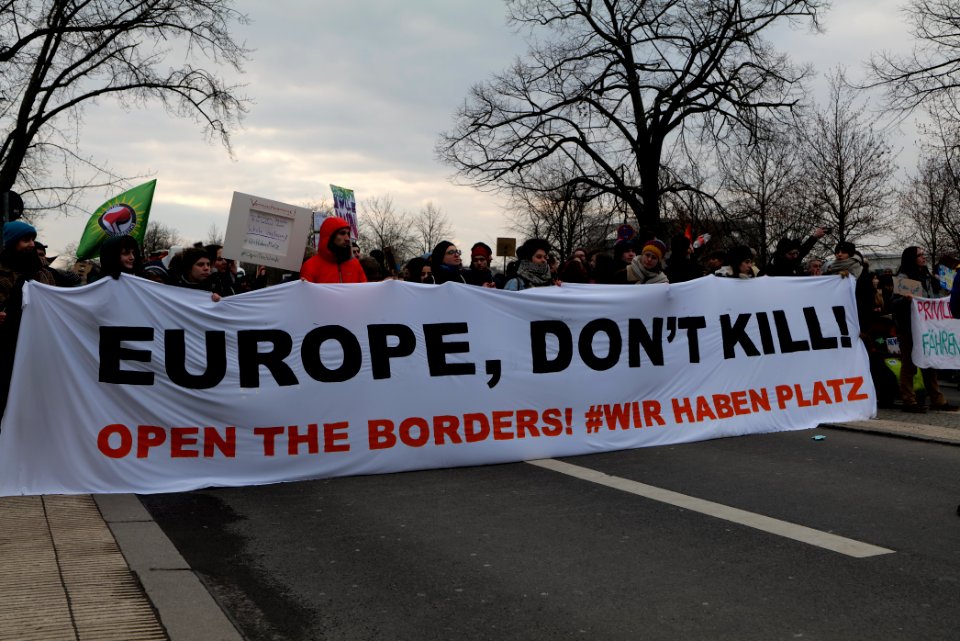 Europe dont kill demonstration Berlin 2020-03-07 65