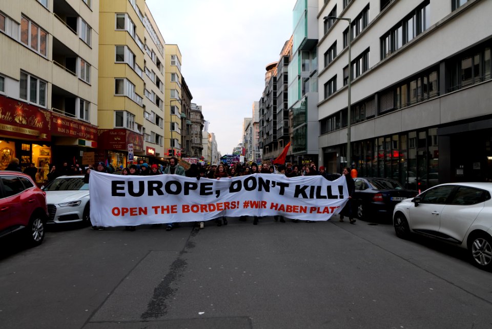 Europe dont kill demonstration Berlin 2020-03-07 86