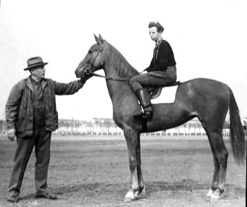 Eva Ring horseback (1930s)