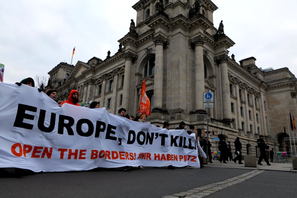 Europe dont kill demonstration Berlin 2020-03-07 68