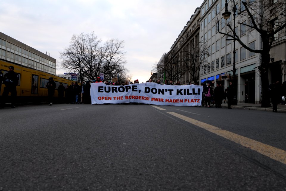 Europe dont kill demonstration Berlin 2020-03-07 79