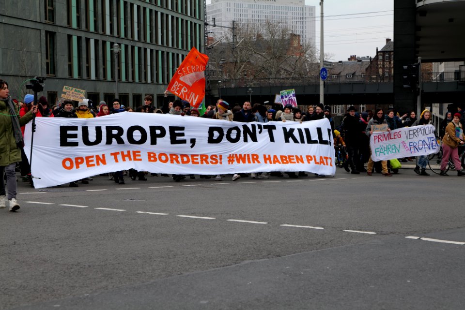 Europe dont kill demonstration Berlin 2020-03-07 41