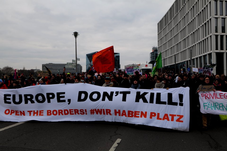 Europe dont kill demonstration Berlin 2020-03-07 36