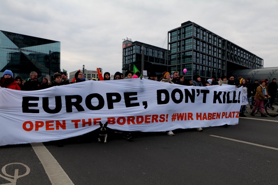 Europe dont kill demonstration Berlin 2020-03-07 30