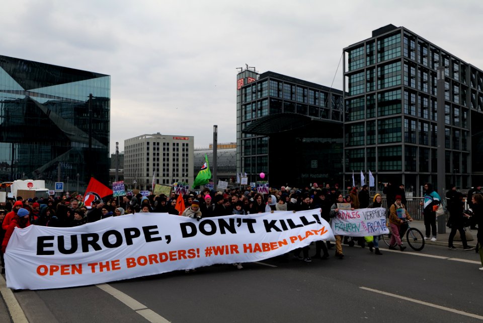 Europe dont kill demonstration Berlin 2020-03-07 28