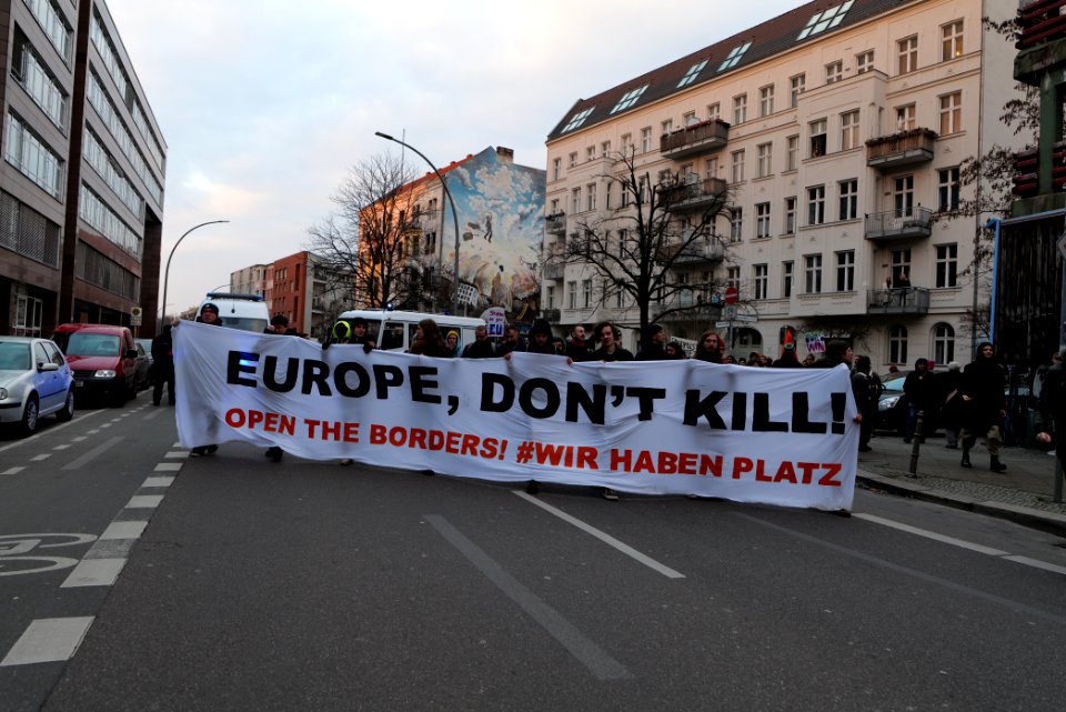 Europe dont kill demonstration Berlin 2020-03-07 87