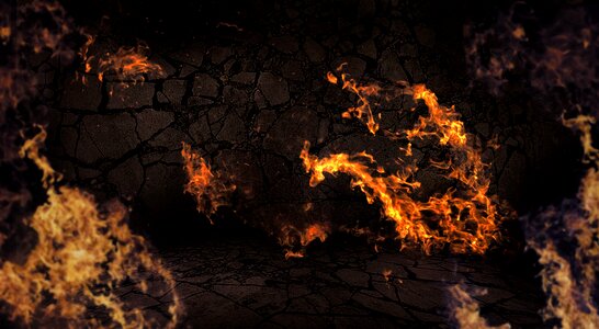 Burn hot heat