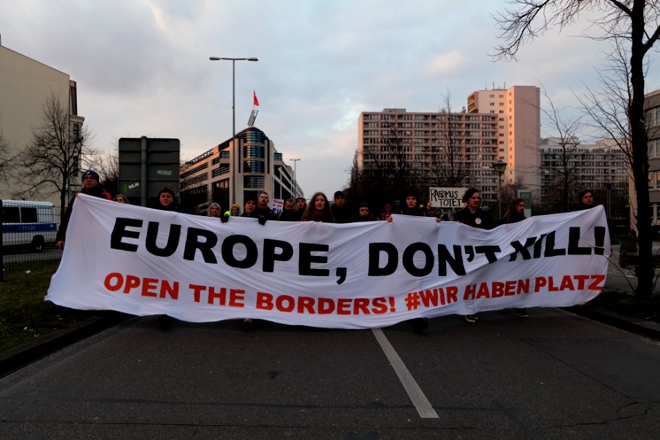 Europe dont kill demonstration Berlin 2020-03-07 89