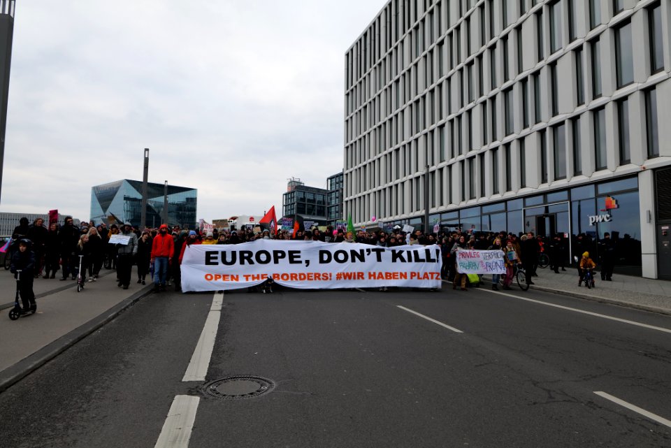 Europe dont kill demonstration Berlin 2020-03-07 34