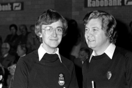 Europees Kampioenschap Biljart vijfkamp pers in Heeswijk Dinther vd Smissen, Bestanddeelnr 930-7106