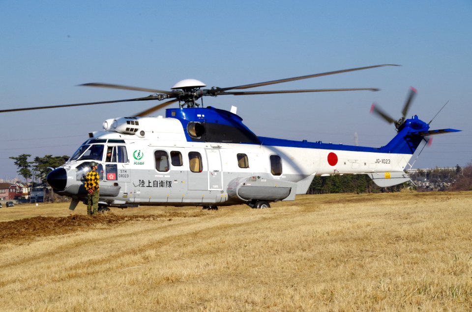 Eurocopter EC 225 JGSDF JG1023 20140112-01