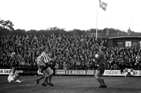 Europa Cup Esbjerg tegen PSV 3-4 Spelmomenten, Bestanddeelnr 915-5665
