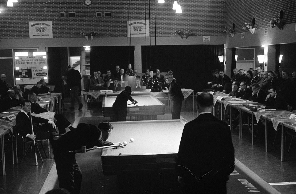 Europese kampioenschappen bandstoten in Den Helder , overzichten speelzaal, nr , Bestanddeelnr 916-0655