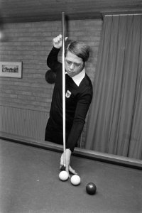 Europese kampioenschappen biljarten ankerkade 272 Frans Stenzel (Oostenrijk) , Bestanddeelnr 928-3540