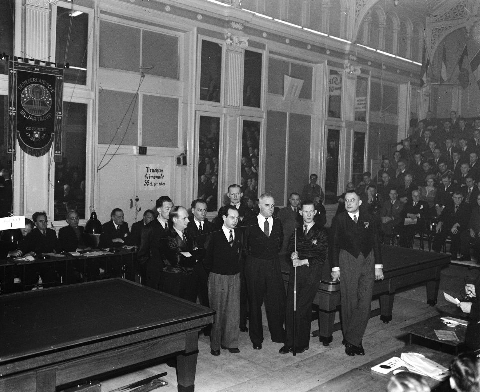 Europees kampioenschap biljarten cadie-45. Opening, Bestanddeelnr 902-6044