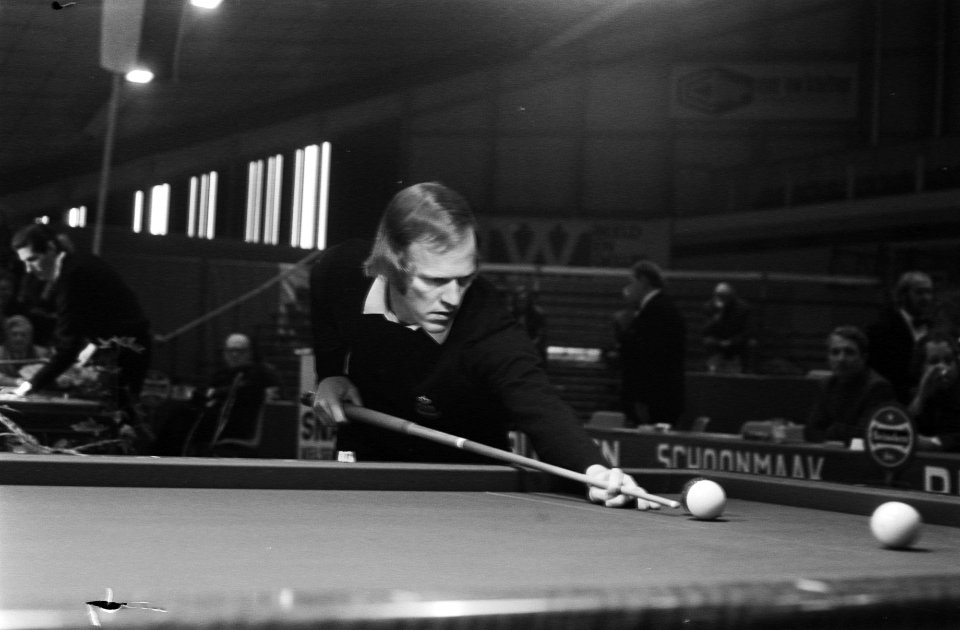 Europees kampioenschap biljarten 471 in Beverwijk Hans Vultink in actie, Bestanddeelnr 927-6862