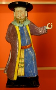 European man, Jingdezhen, China, c. 1740 - Winterthur Museum - DSC01568