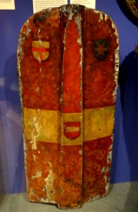 European pavise or infantry shield, late 15th century - Glenbow Museum - DSC00762