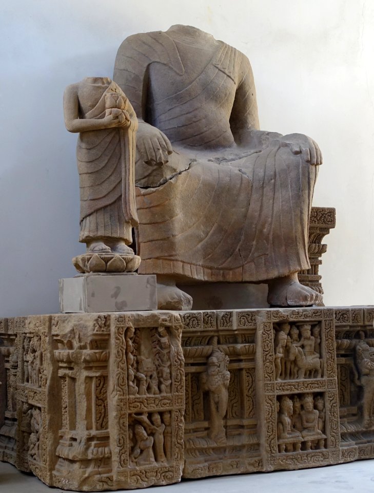European Buddha from Đồng Dương