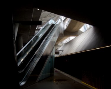 Escalator, Gateway Station, 2021-05-07, 02