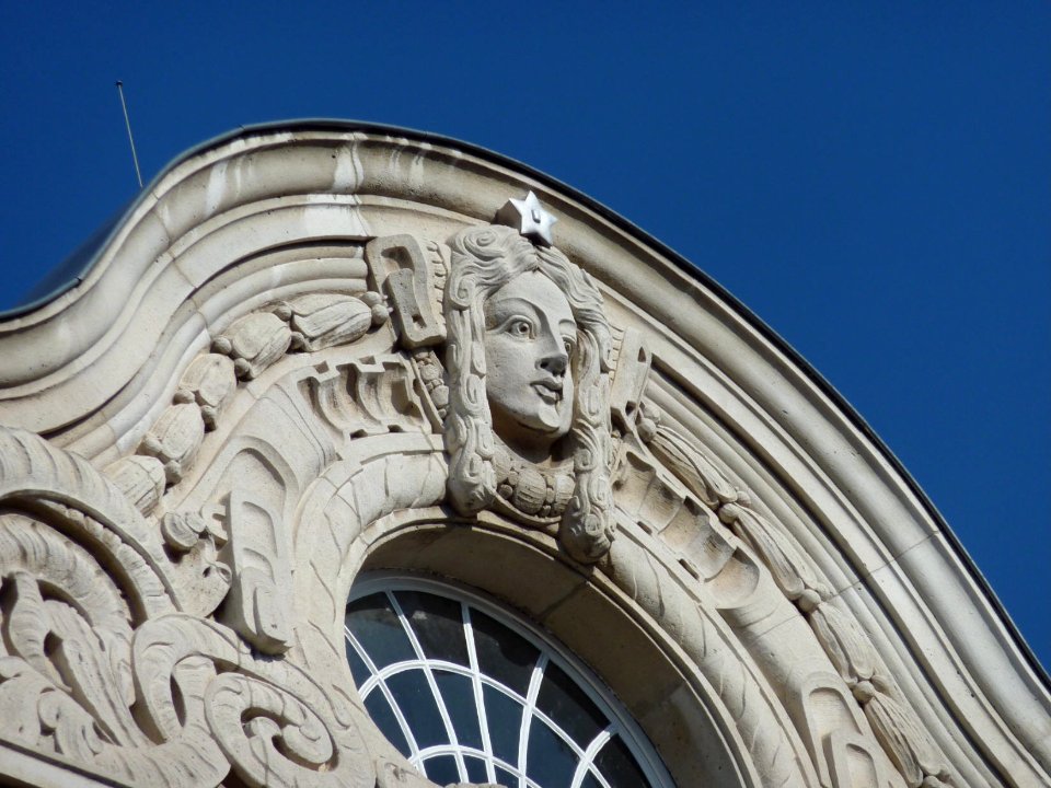 ES Neckarstraße 65 Giebel Detail