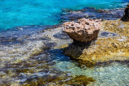 Turquoise beach nature photo