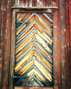 Door old hinges